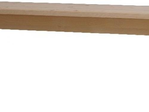 Market del Legno: Panca in abete con spalliera cm 150x42 H 83