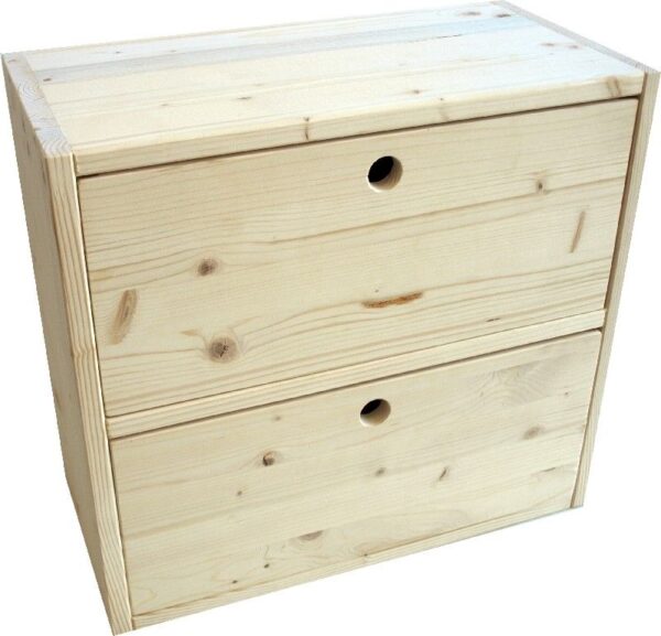 Cassetto eco cubo piccolo cm.43x19x23.5 - immagine 2
