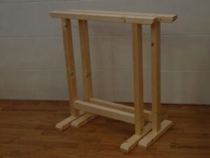 Cavalletto Super 75X75 in legno di abete conf.2 pezzi