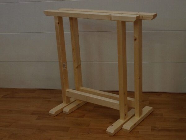 Cavalletto Super 75X75 in legno di abete conf.2 pezzi