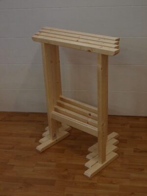 Cavalletto Maxi 75x90H in legno di abete conf.4 pezzi