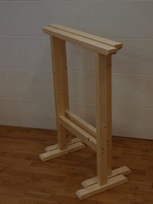Cavalletto Maxi 75x90 H in legno di abete conf.2 pezzi