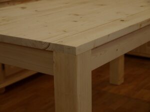 Conf. 10 Tavolo Taverna 75x75 H 77 con piano squadrato 27 mm