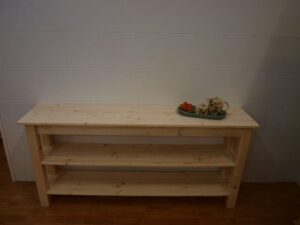 Tavolo triplo piano 180x50 H 77