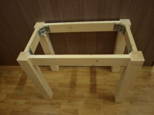 Tavolo solo fusto 180x80