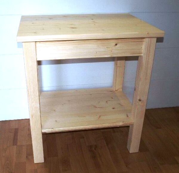 Tavolo doppio piano 80x50 H 77