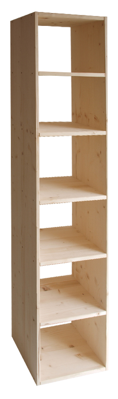 Libreria Eco in abete 18 mm cm.40x30 H177