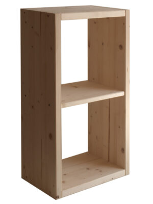 Libreria colonna Cubone in abete 27 m/m cm.37.5x24.5 H71.5