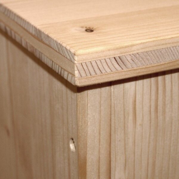 Cassapanca Eco in abete mis.120x60 H 43