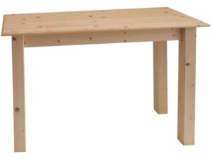 Tavolo Taverna 75x75 H 77 con piano squadrato 27 mm