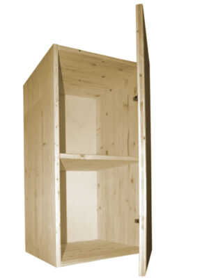 Mobile in legno di abete 18 mm sopralzo cm.40.5x43 H75.5 MINI 1a