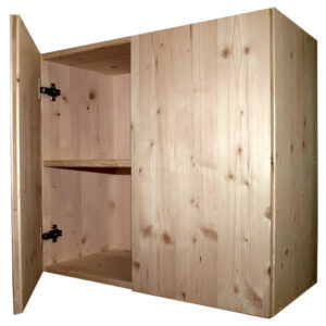 Mobile in legno di abete 18 mm sopralzo cm.80.6x60 H75.5 MAXI