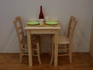 Tavolo Toscana 60x60 H 77 conf. 10 pezzi