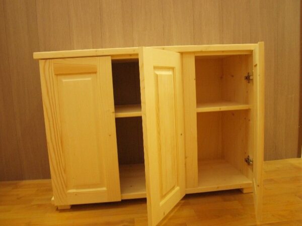 Mobile da bagno per lavandino da appoggio 120x45 H 70 - immagine 2