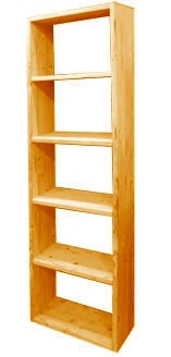 Libreria legno Maxi cm.71.5x24 H198.5 spess. mm 27