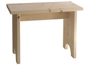 Panca in abete cm.80x30 spess. 27mm H 45 1 pezzo