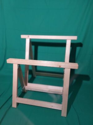 Cavalletto pieghevole abete Baby H 52 cm